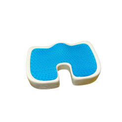 almohada con gel en forma de u