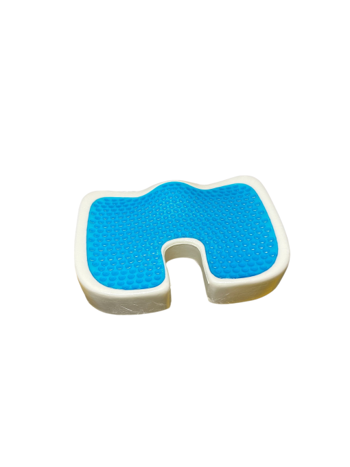 almohada con gel en forma de u