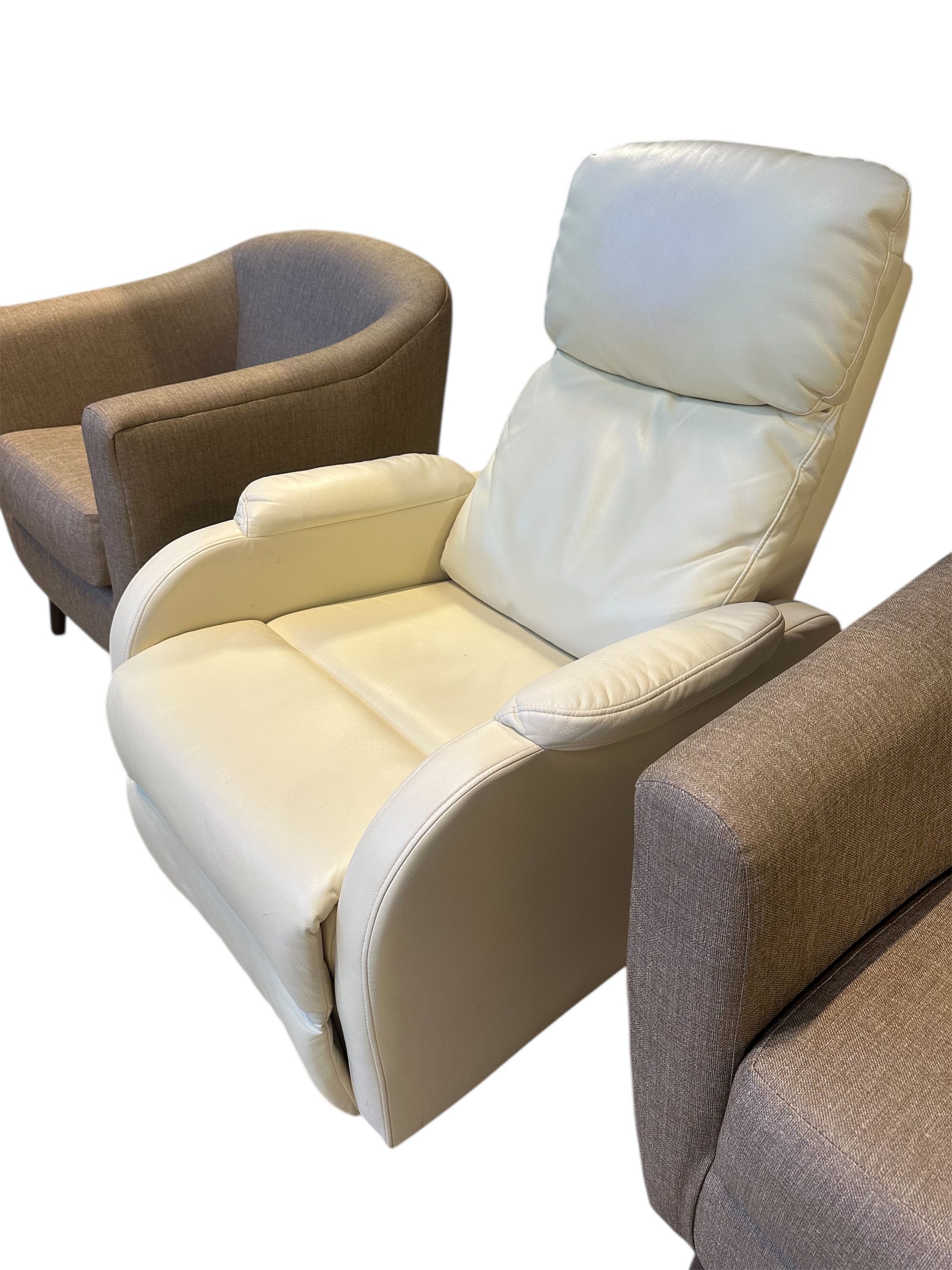 Sillón beige nuevo sillón reclinable