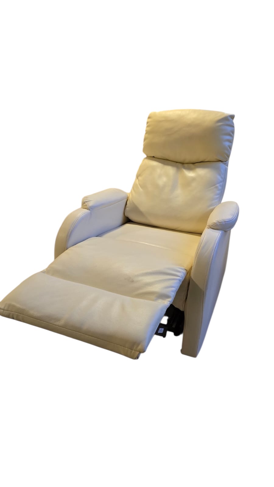 Sillón donde blanco inclinado sillón reclinado